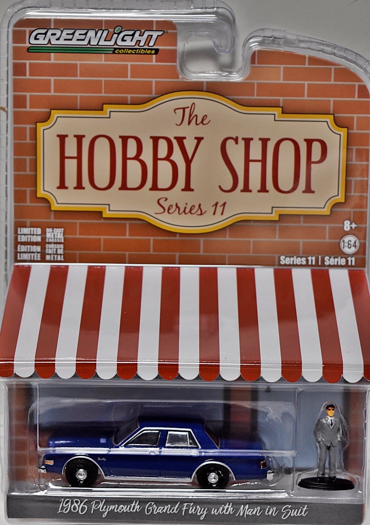 Greenlight Hobby Shop -1986 Plymouth Gran Fury Sedan