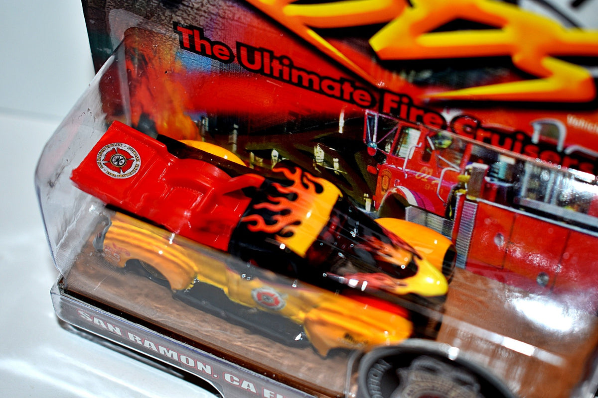 Hot Wheels Fire Rods - San Ramon CA Fire Dept - 1940 Ford NHRA Drag Truck