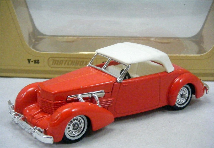 Matchbox Models of Yesteryear (Y18A-1) - 1937 Cord 812