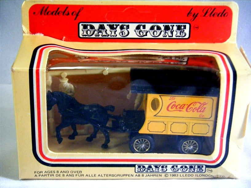 Lledo Coca-Cola Horse Drawn Delivery Carriage