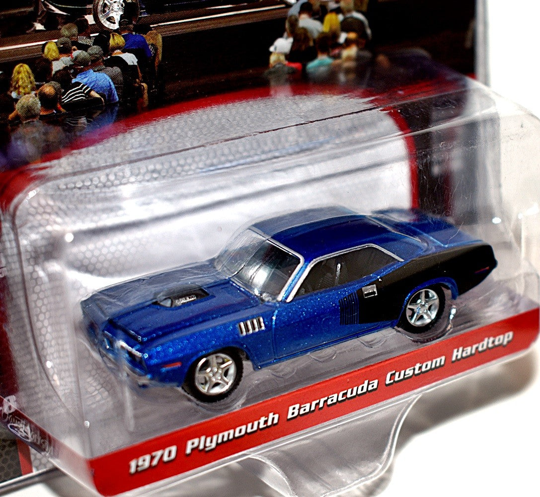 Greenlight Mecum Auction Block - 1970 Plymouth Barracuda Customer Hardtop (RestoMod)