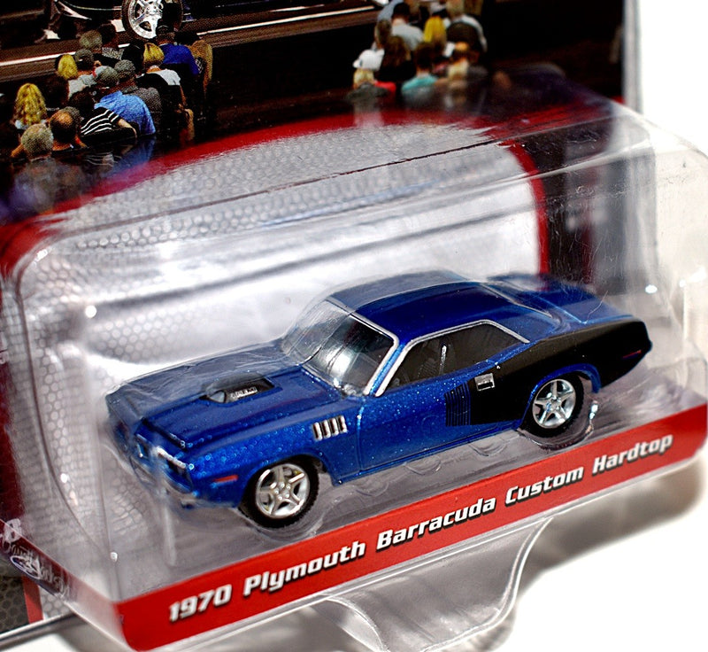 Greenlight Mecum Auction Block - 1970 Plymouth Barracuda Customer Hardtop (RestoMod)