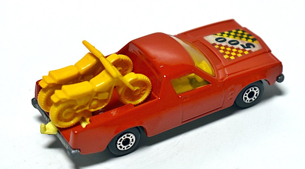 Matchbox Holden UTE Pickup with Dirt Bikes