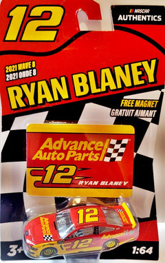NASCAR Authentics - Ryan Blaney Advanced Auto Parts Ford Mustang