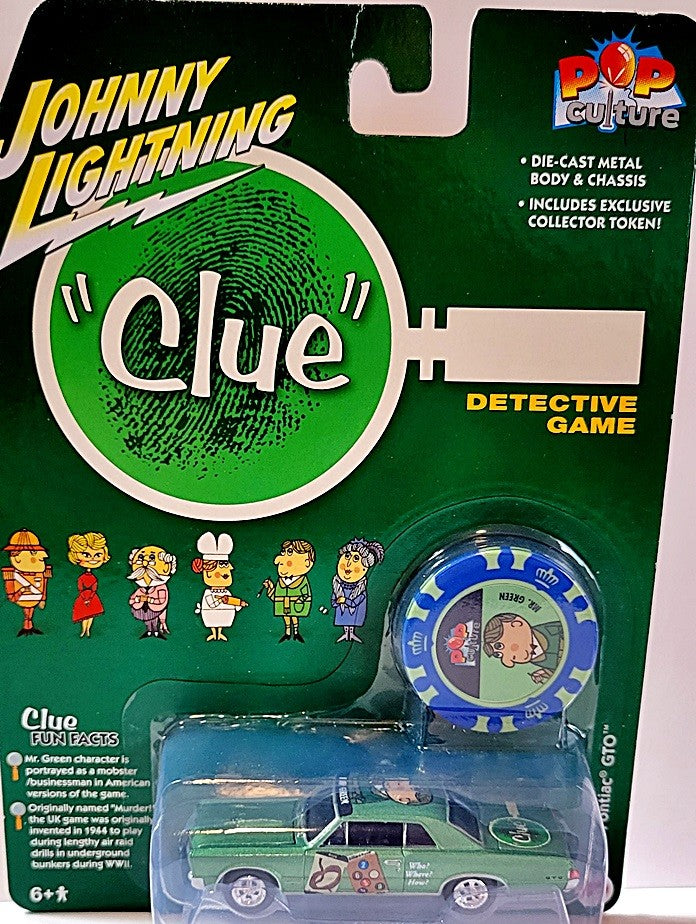 Johnny Lightning - Clue - 1965 Pontiac GTO