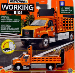 Matchbox Working Rigs - GMC 3500 Attenuator Highway Service Truck
