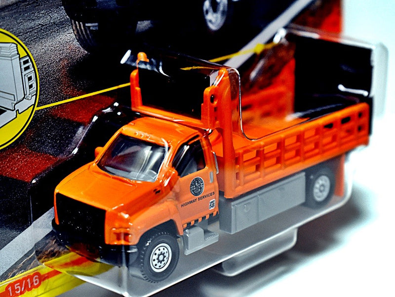 Matchbox Working Rigs - GMC 3500 Attenuator Highway Service Truck