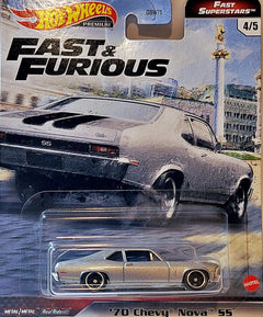 Hot Wheels Premium  Fast & Furious   1970 Chevy Nova SS