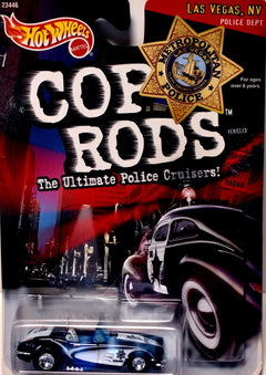 Hot Wheels Cop Rods - Las Vegas , NV Police - 1958 Chevrolet Corvette Patrol Car