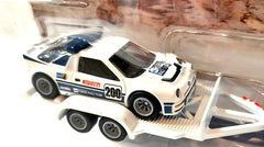 Hot Wheels Car Culture - Team Transport - Ford RS 200 Rally car and Rally Support Van