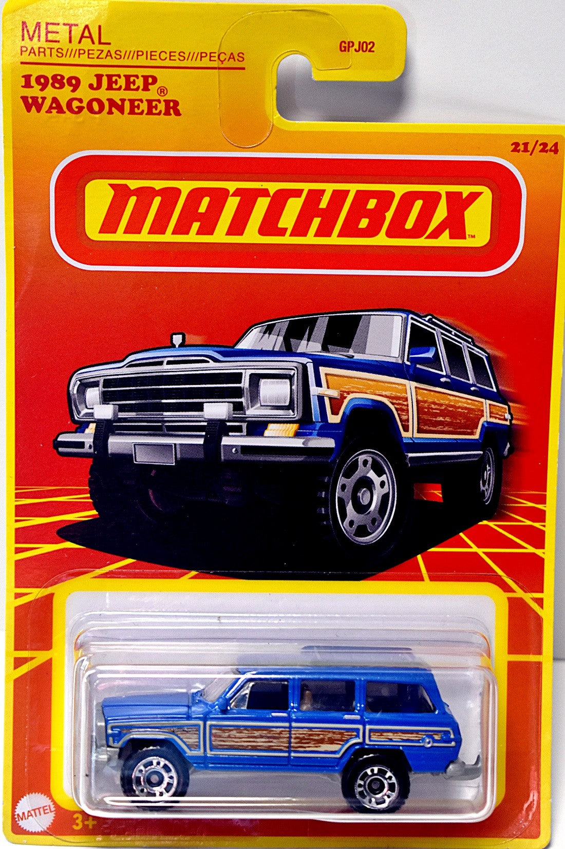 Matchbox Retro Series -  1989 Jeep Wagoneer