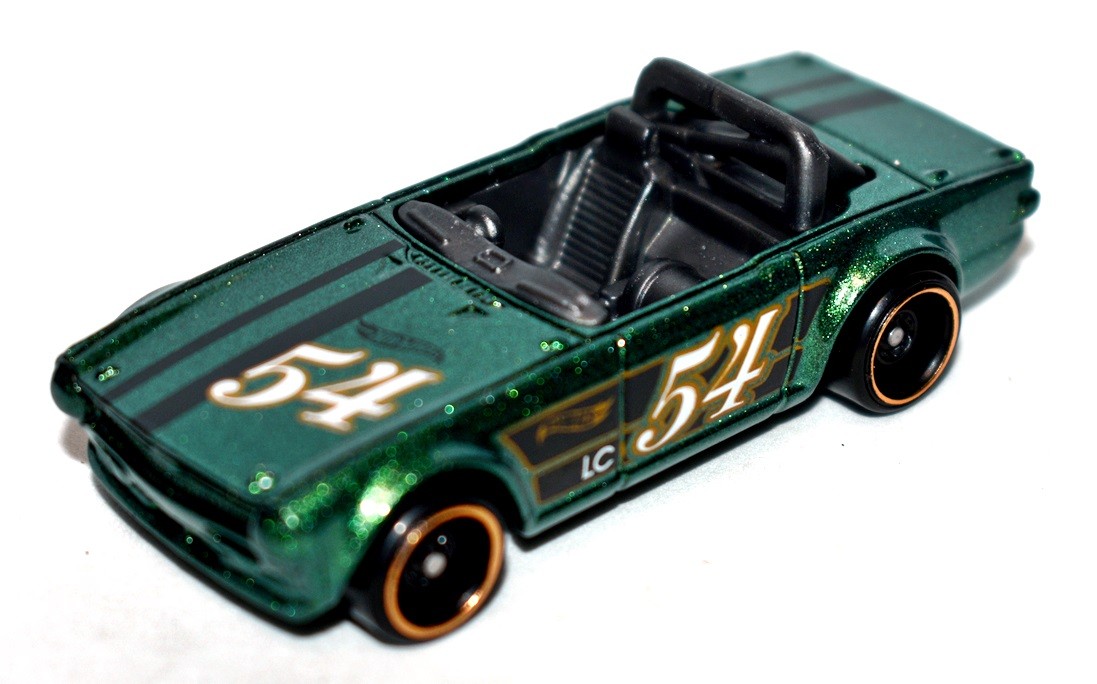 Hot Wheels Triumph TR6 SCCA Race Car
