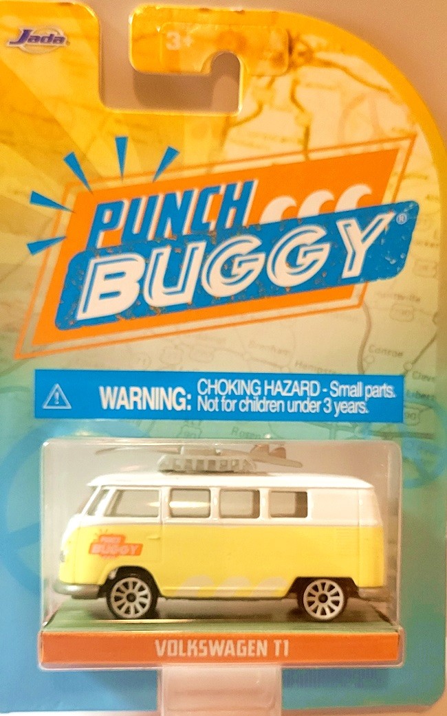 Jada - Punch Buggy-Slug Bug - Volkswagen T1 MicroBus with Roof Rack