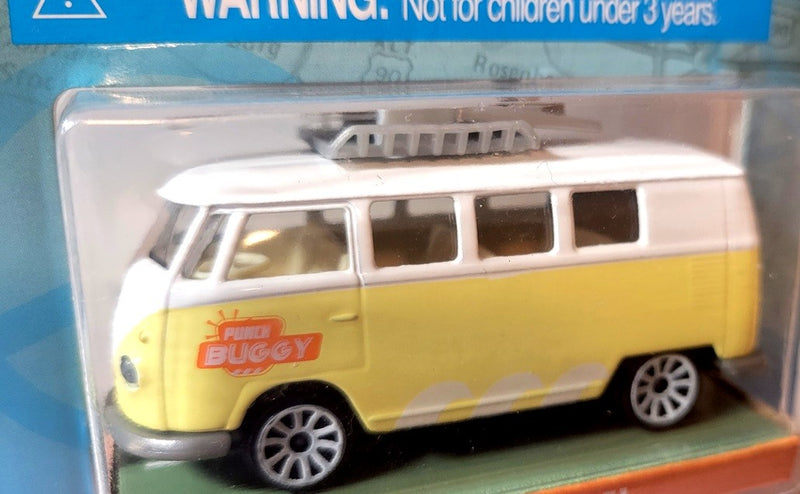 Jada - Punch Buggy-Slug Bug - Volkswagen T1 MicroBus with Roof Rack