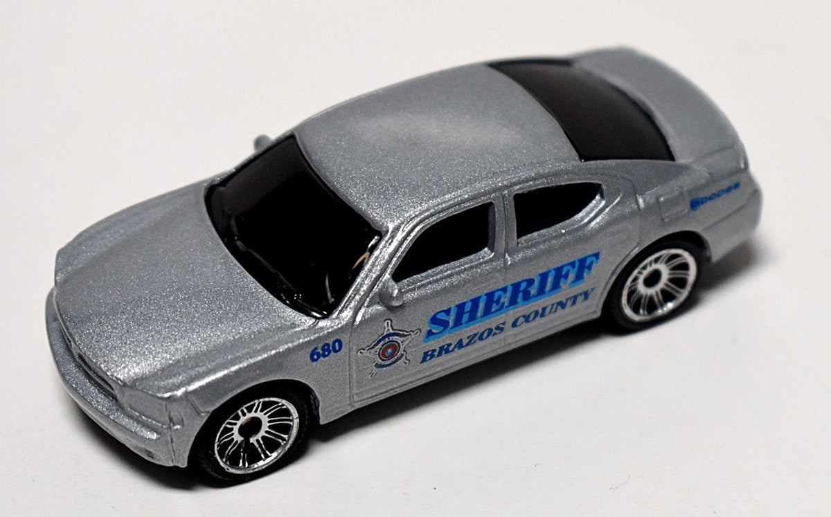 Matchbox -  Brazos County Dodge Charger Police Car