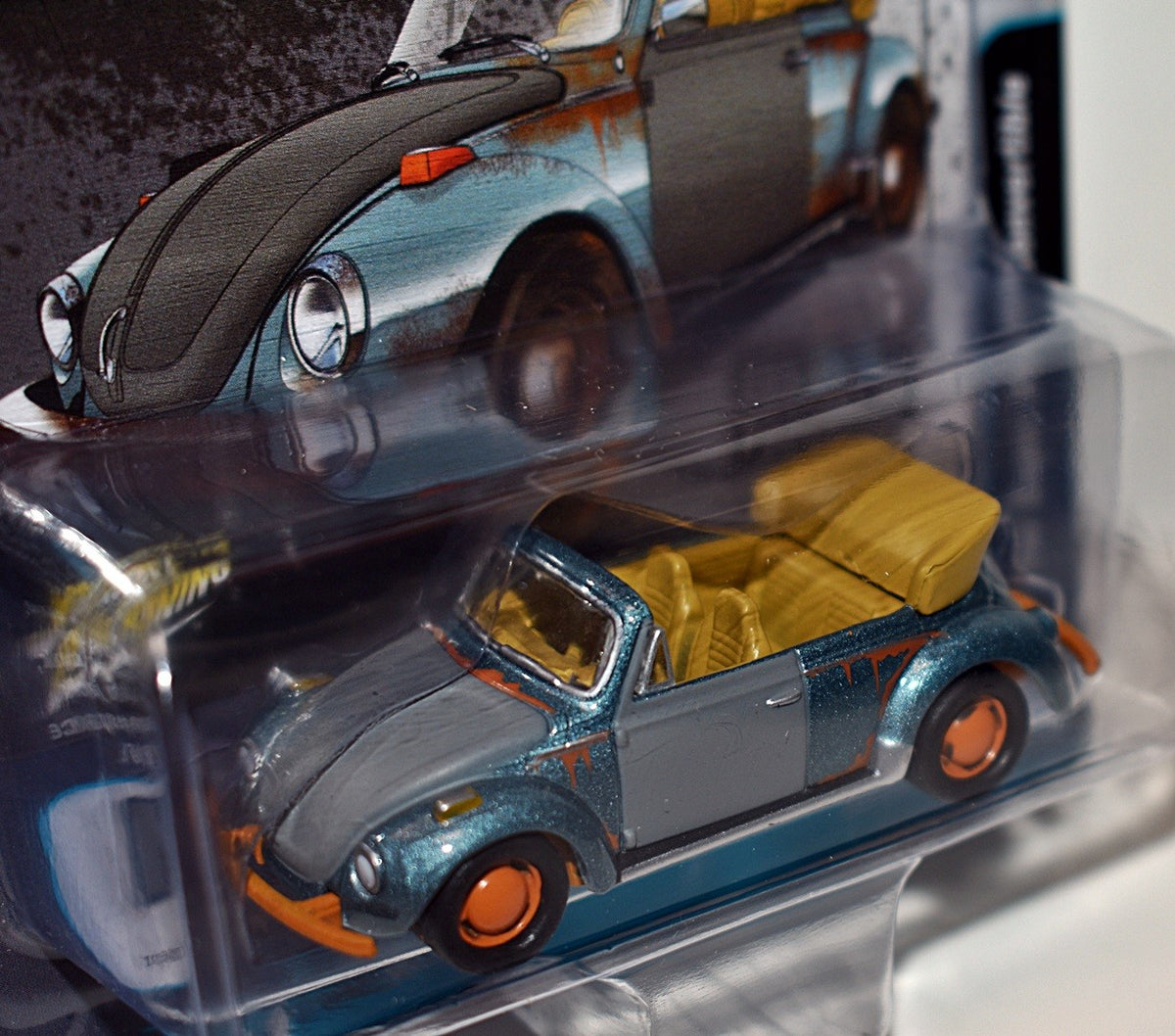 Johnny Lightning Street Freaks - Projects In Progress - 1975 Volkswagen Super Beetle Convertible