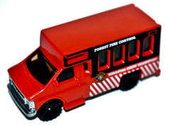 Matchbox - Chevrolet Forest Fire Control Wildfire Crew Trasnport Bus