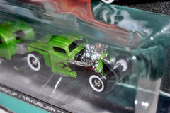 Maisto - Tow & Go - 1936 Chevrolet Pickup Truck and Traveler Trailer Set