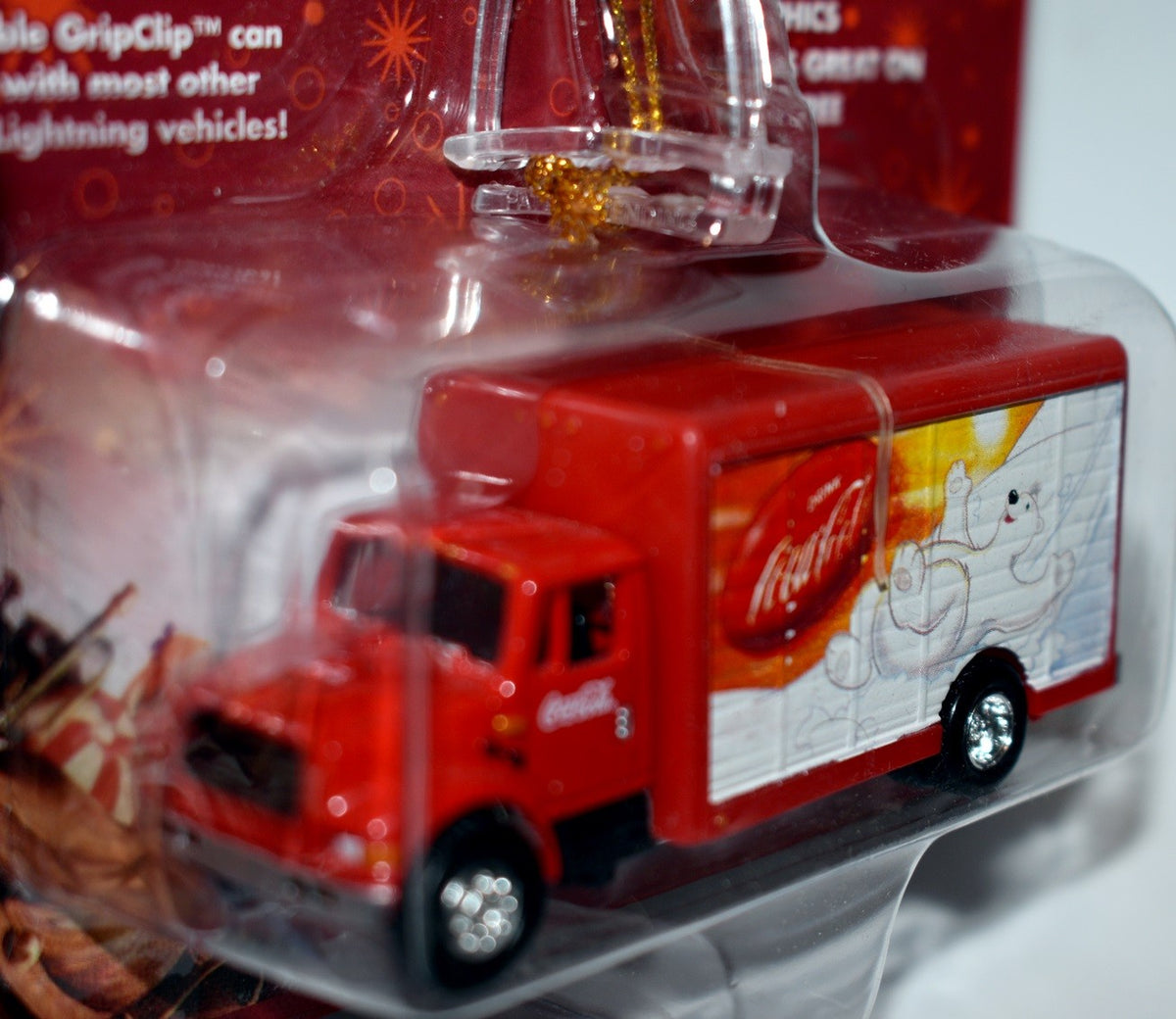 Johnny Lightning - 2004 Coca-Cola Automents -  Coca-Cola Polar Bears International Beverage Truck