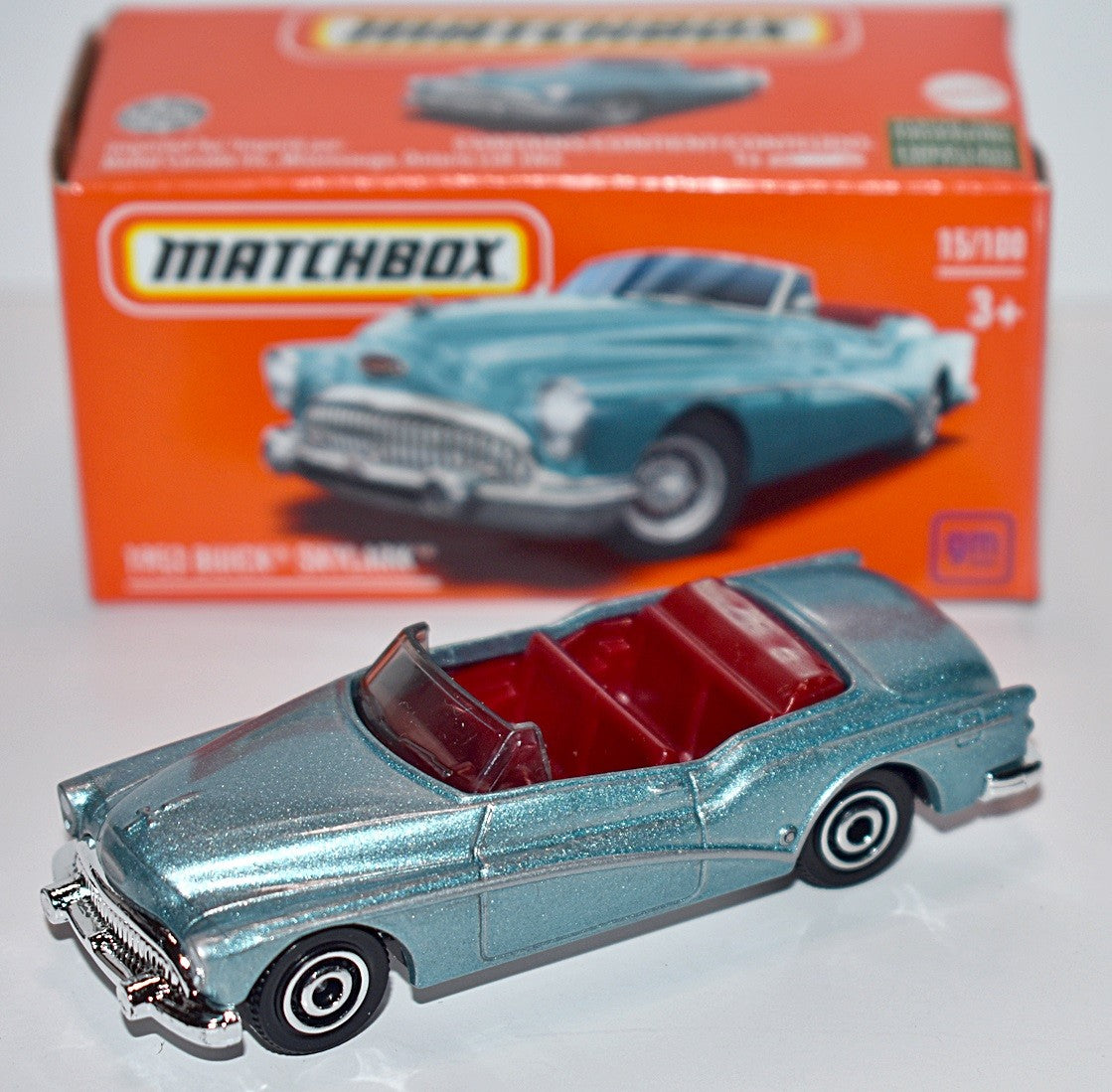 Matchbox Power Grabs  -1953 Buick Skylark Convertible