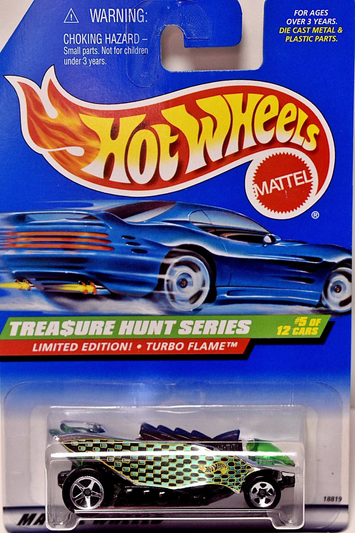Hot Wheels 1998 Treasure Hunts - Turbo Flame