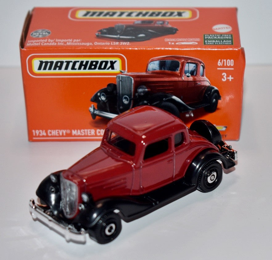 Matchbox Power Grabs  -1934 Chevrolet Master Coupe