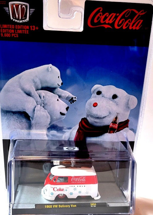 M2 Machines - Coca-Cola Christmas  - 1960 VW Delivery Van Shorty