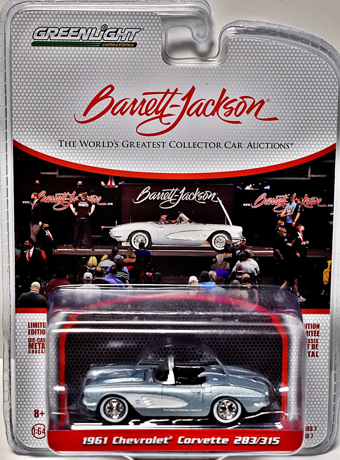 Greenlight - Barrett-Jackson Collection - 1961 Chevrolet Corvette 283/315