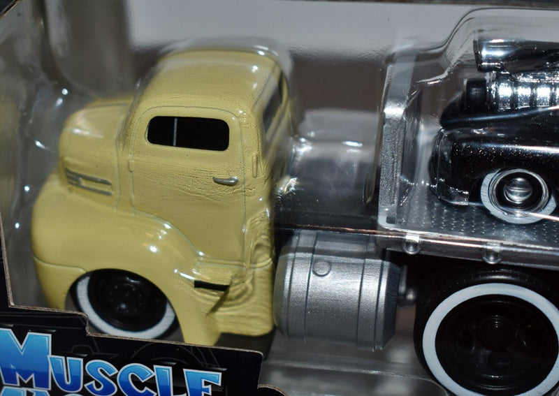 Muscle Machines  - Muscle Transports -  1950 Ford COE Flatbed and 49 Custom Merc Lead Sled