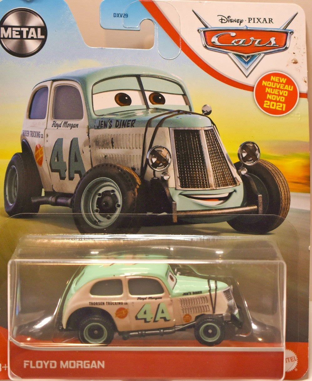 Disney Cars - Floyd Morgan - 1938 Ford NASCAR Dirt Track Race Car