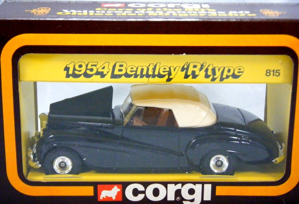  Corgi (815) 1954 Bentley R Type with top