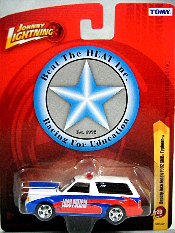 Johnny Lightning - GMC Typhoon Police Truck - Loco Policia