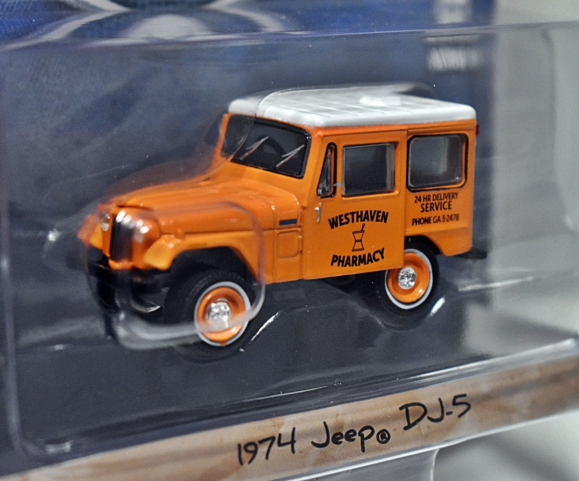 Greenlight - Blue Collar -  Westhaven Pharmacy 1974 Jeep DJ-5