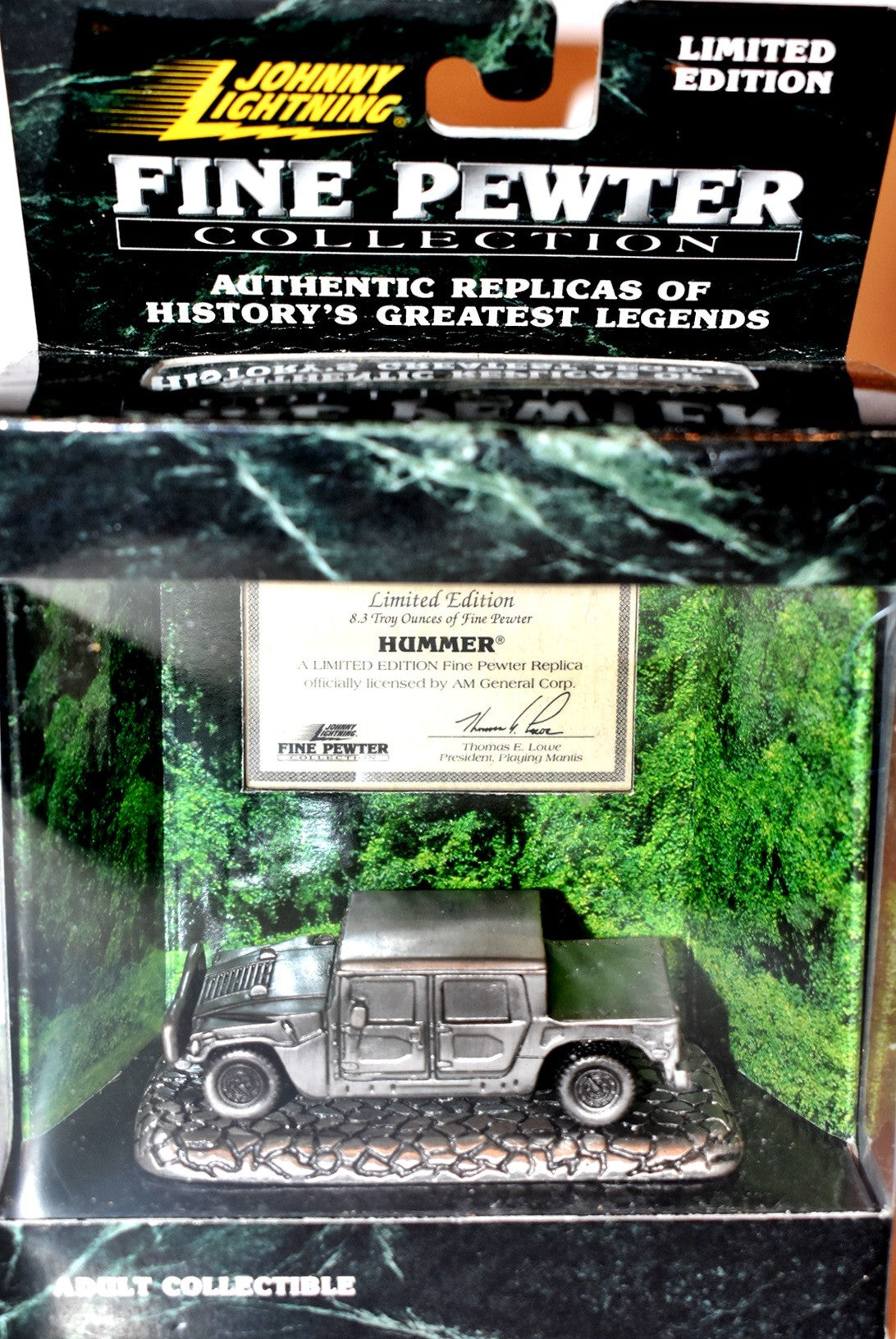 Johnny Lightning - Fine Pewter Collection - Civilian Hummer