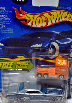 Hot Wheels 1964 Buick Riviera Custom with HW Atomix Big Rig