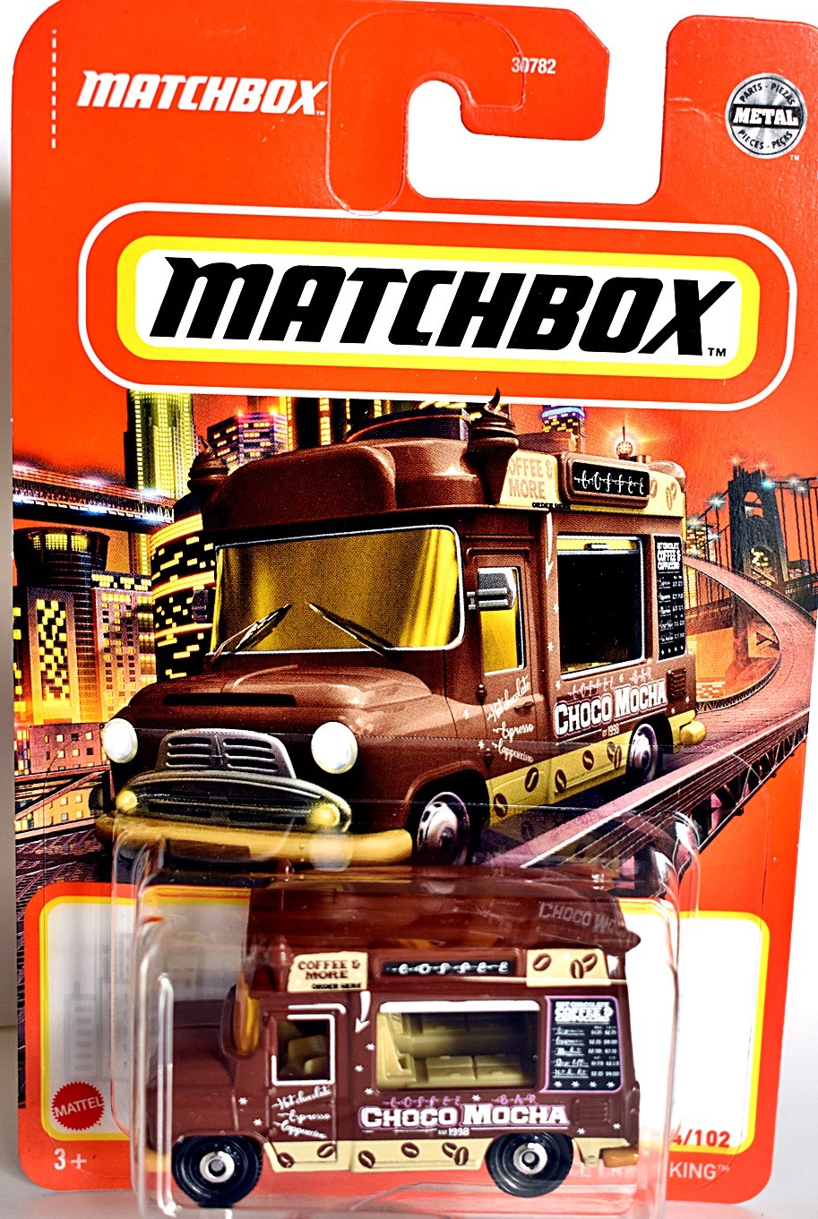 Matchbox - Coffee Truck -  Cocho Mocha Mobile Coffee Truck