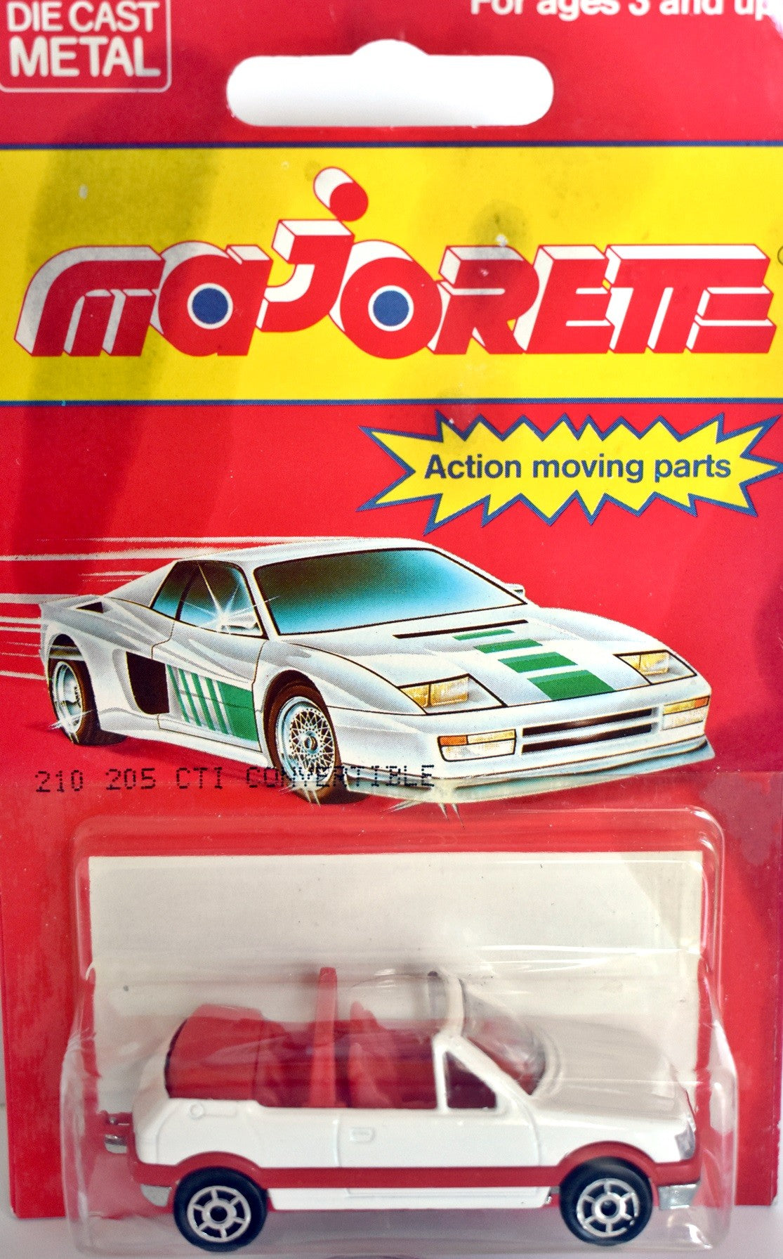 Majorette - Peugeot 205 CTI Cabriolet