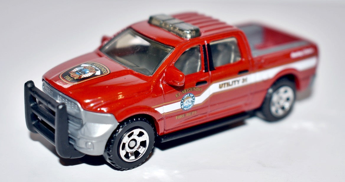Matchbox El Segundo Fire Dept RAM Pickup Truck