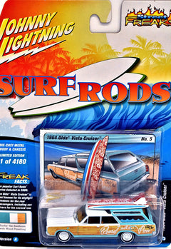 Johnny Lightning  - Surf Rods - 1964 Oldsmobile Vista Cruiser Surf Wagon