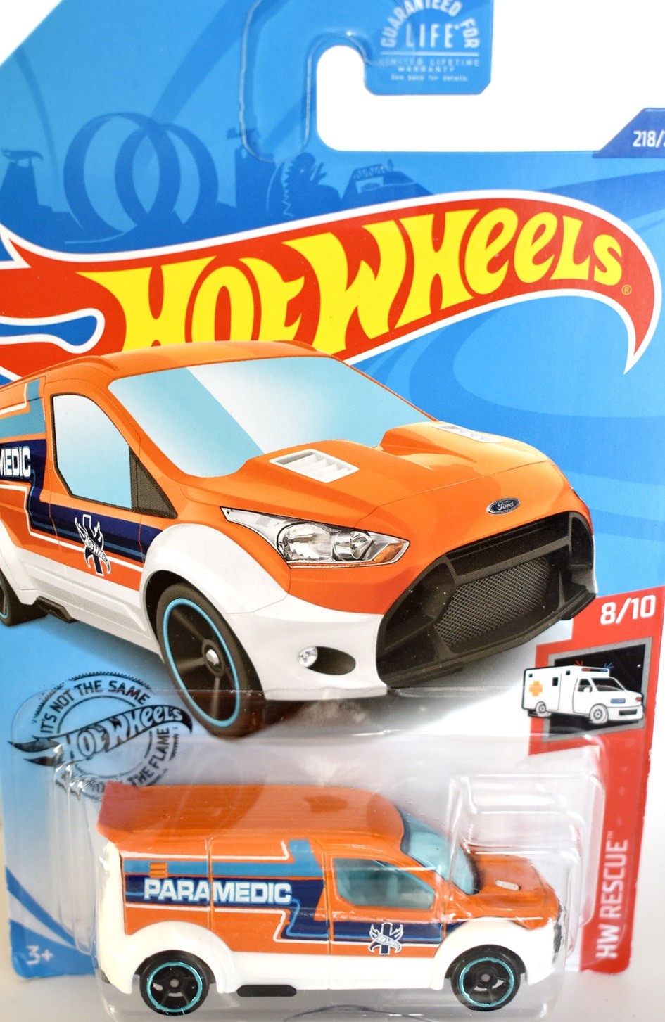 Hot Wheels Rescue - Ford Transit EMT Paramedic Van