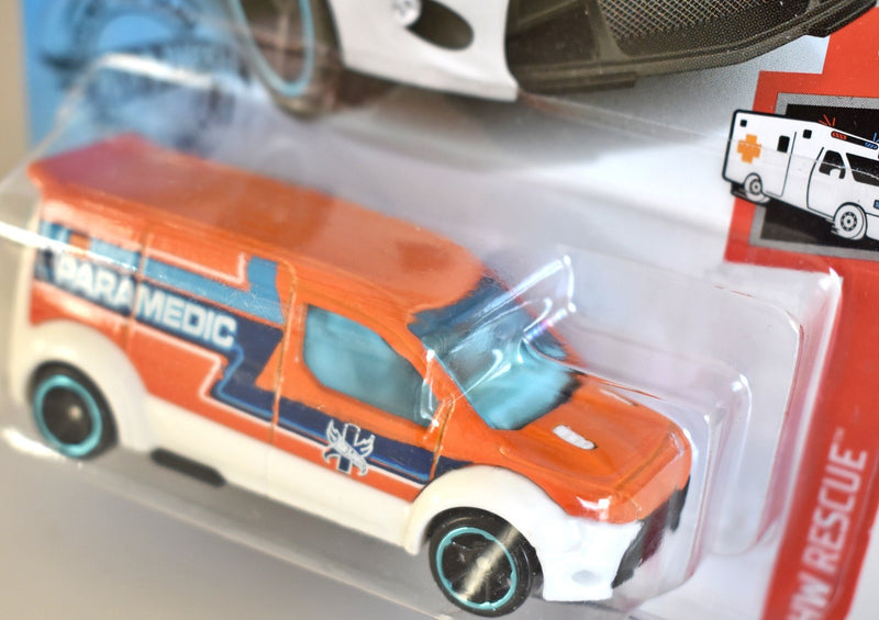 Hot Wheels Rescue - Ford Transit EMT Paramedic Van