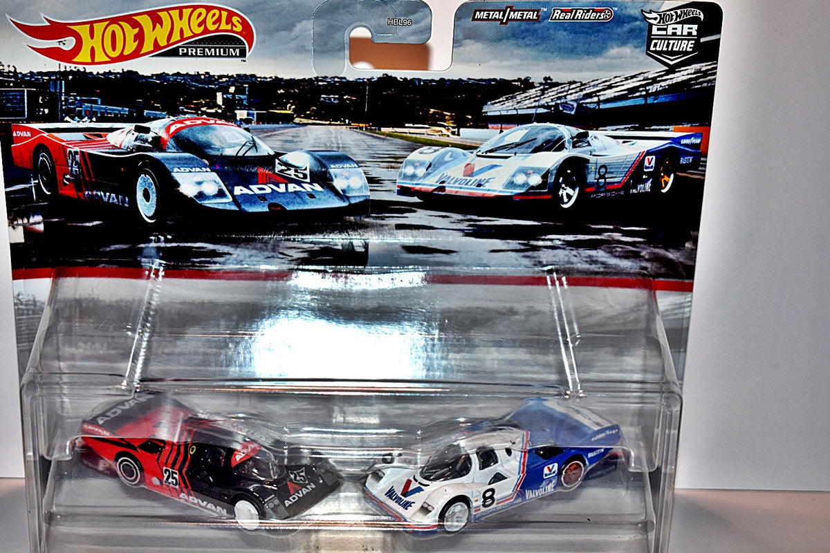 Hot Wheels Premium - Porsche 962 Race Team set