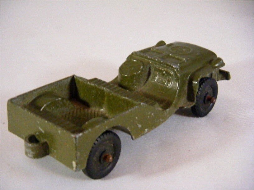 Tootsietoy 1947 Army Jeep CJ3