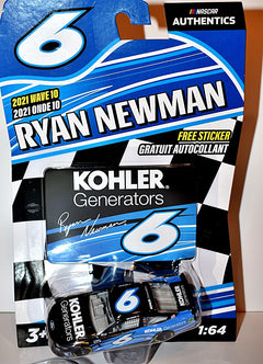 NASCAR Authentics - Ryan Newman Kohler Generators Ford Mustang Stock Car