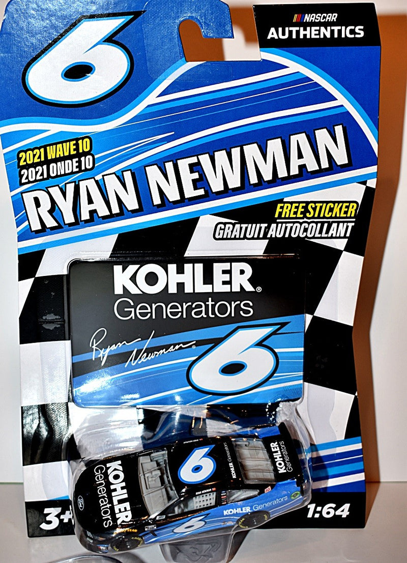 NASCAR Authentics - Ryan Newman Kohler Generators Ford Mustang Stock Car