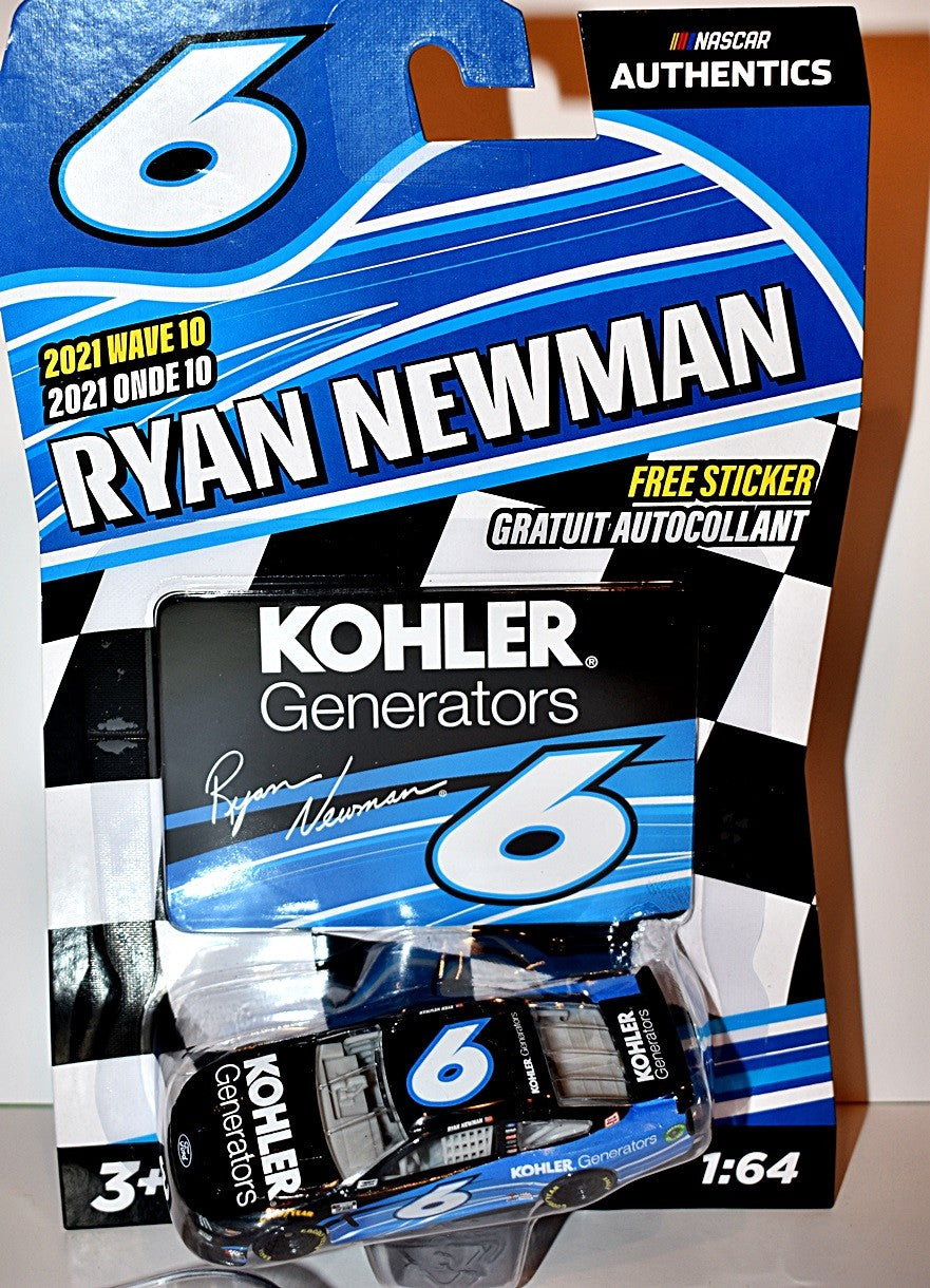 NASCAR Authentics - Ryan Newman Kohler Generators Ford Mustang Stock Car