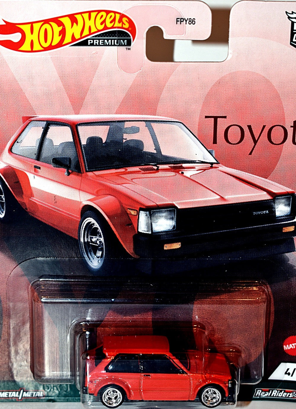Hot Wheels Premium - Toyota Set - 1981 Toyota Starlet KP61