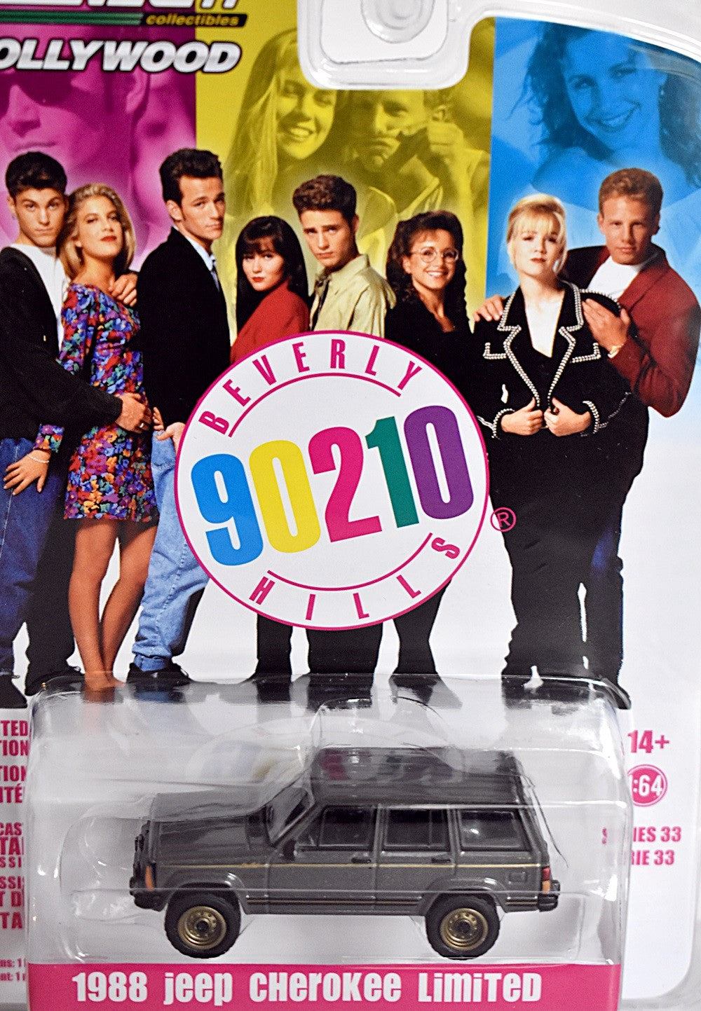 Greenlight Hollywood - Beverly Hills 90210 - 1988 Jeep Cherokee Limited