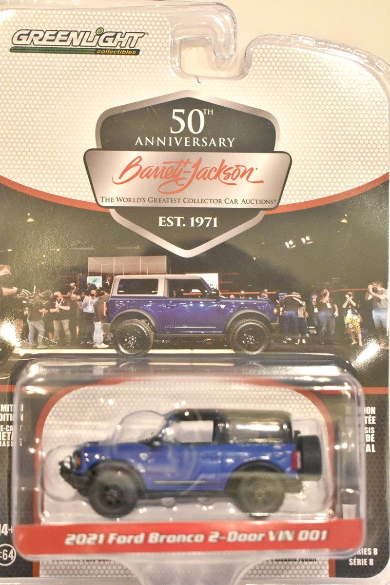 Greenlight Barrett Jackson - 2021 Ford Bronco 2-Door  VIN 001