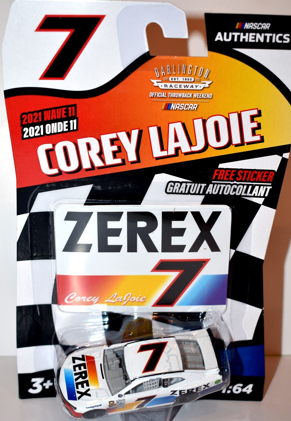 NASCAR Authentics - Corey LaJoie ZEREX Chevrolet Camaro